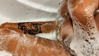 wanna see tanned big tits babe play with wet pussy?