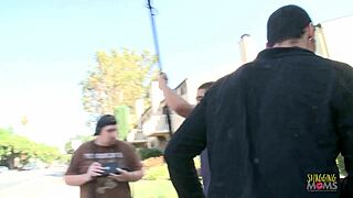 Blonde Sucks Then Rides Thick Cock!