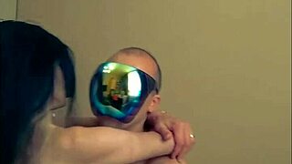 Slender Wife Seduces Husband into Lingerie-Clad Homemade Cowgirl Rides