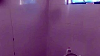 pinay babe's steamy shower tease before work