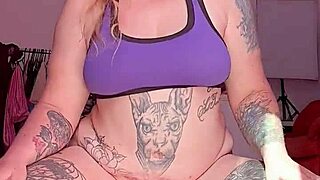 FEELING THE RUSH RIDING THIS HUGE GAPING DILDO DEEP