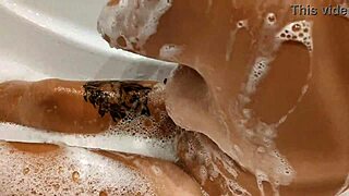 wanna see tanned big tits babe play with wet pussy?