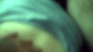 veronica spreads legs. amateur pussy filled with hot cream.