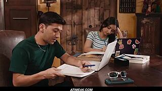 hailey rose's big tits save him with sloppy titty fuck and more