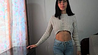 laura's fat ass shakes as she rides that big cock like a wild cowboy