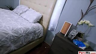 caught sniffing milf wet panties secretly