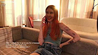 Young Teacher Discovers Masseuse's Intriguing Erotic Techniques Closely.