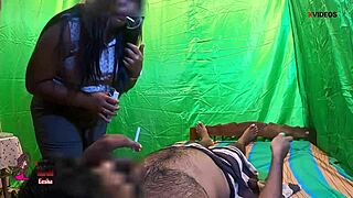 horny asian milf gives indian parlor happy ending fuck