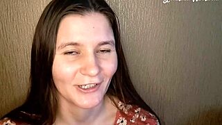 your skinny russian gf with ponytail sucks your big cock lovingly in homemade pov asmr