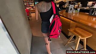 that perfect-ass thai teen gets mall-picked for amateur pov hardcore pounding