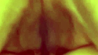 amateur couple's creampie close-up 57 days post-virginity loss