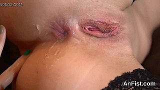 curious lesbos stretch and fist tight assholes kinkily