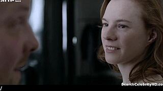 Julie-Marie Parmentier bares tits in steamy 2011 tease