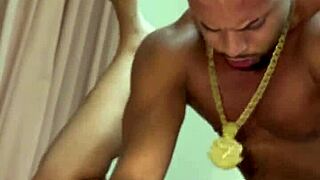 after girlfriend leaves brazilian tattooed latina friends seduce him wildly at home