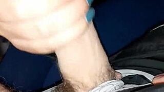 sexy teen girlfriend drools over boyfriend's throbbing cock during amateur fuck session