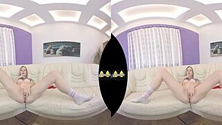 vr extreme piss play slams deep dildo fucking fetish frenzy