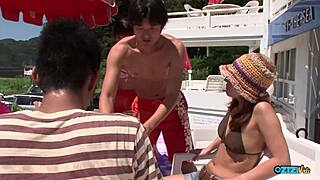 tug the leash on this bound asian cutie?