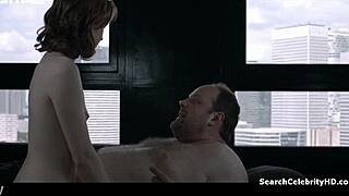 Julie-Marie Parmentier bares tits in steamy 2011 tease