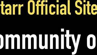 Natalia Starr Kneels Swallowing Cum from Big Cock in Sexy Lingerie