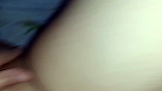 Two girls rub clits wildly ignoring alarm