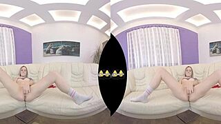 vr extreme piss play slams deep dildo fucking fetish frenzy