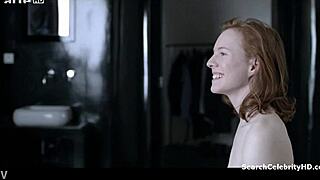 Julie-Marie Parmentier bares tits in steamy 2011 tease