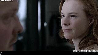 Julie-Marie Parmentier bares tits in steamy 2011 tease