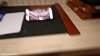 roleplay babe deepthroats gags rides big cock anally