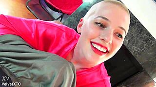 canadian blonde babe shares her cute introduction