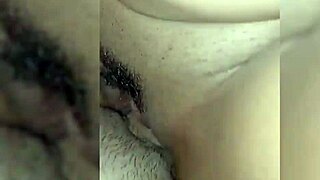 check out me pounding my girlfriend's pussy while parents are away