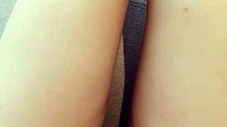 Beautiful Cute Babe Masturbates Tits in Ecstasy!