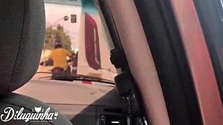 what if hairy brunette teen 18+ masturbates in uber then offers her tight anal publicly?