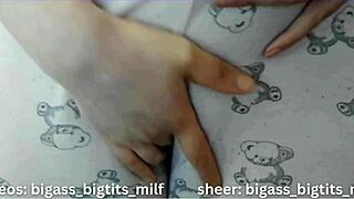 curvy latina milf flaunts huge cameltoe in tight pajamas