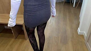 Hot brunette realtor pussy slammed doggy on apartment tour