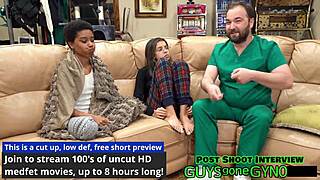 dr aria nicole jerks patient cock closeup in cum clinic extraction