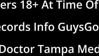 dr aria nicole jerks patient cock closeup in cum clinic extraction