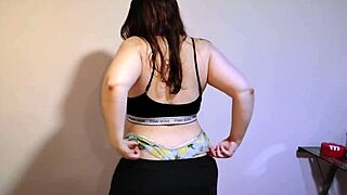 cute chubby latina spreads her huge ass and nasty tight asshole pov