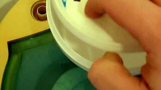 onetidyguy scrubs the grimy cup spotless