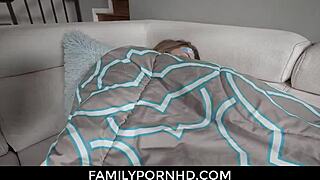 Brunette teen squirts wildly on huge throbbing cock in nature