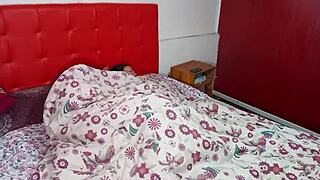 surprised horny bbw after nap pounding her anally and vaginally she moans wildly