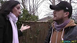 yo this classy stockings milf bends over for a hot cumshot on her big ass