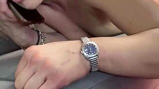 😏 pretty 18+ hooker chats boyfriend while naked public pounding 💦