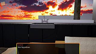 Brunette with big ass takes monster cock in new family scene