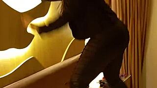 Cute Brazilian teen dances with big pussy lips craving golden shower fetish