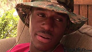 blonde screams as ebony monster cock stretches her tight holes wide?