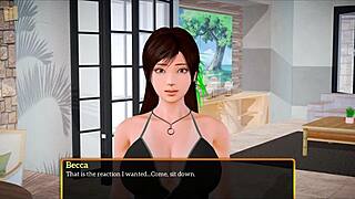 Brunette with big ass takes monster cock in new family scene