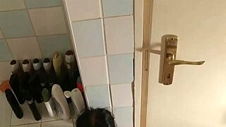 Daddy chokes gagging slave bitch deepthroat vomit cum puke