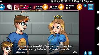 harem heroes 4.2.2 spanish mobile gameplay fun