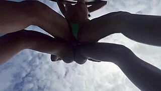 Latina pornstar gets roughly assfucked by friends in wild interracial amateur woods gangbang