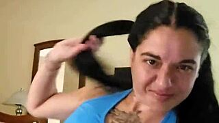 playful emy angel teases her petite smooth pussy on webcam